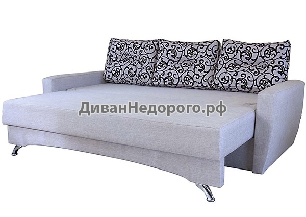 Диван-еврокнижка &laquo;Мадрид-Люкс&raquo; однотонный