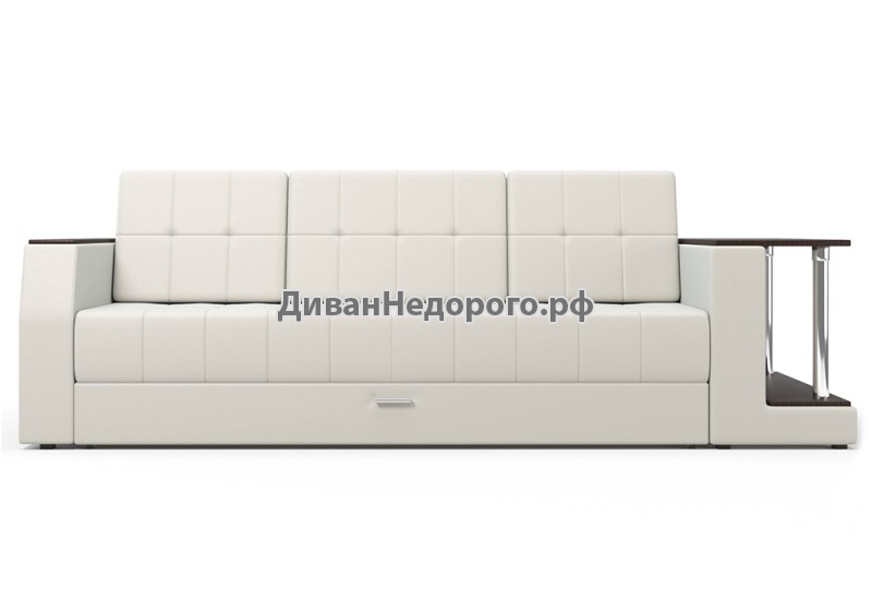 Прямой диван "Атлант" со столиком кож/зам Прямой диван "Атлант" со столиком кож/зам